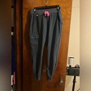 Figs Zamora jogger space grey small petite